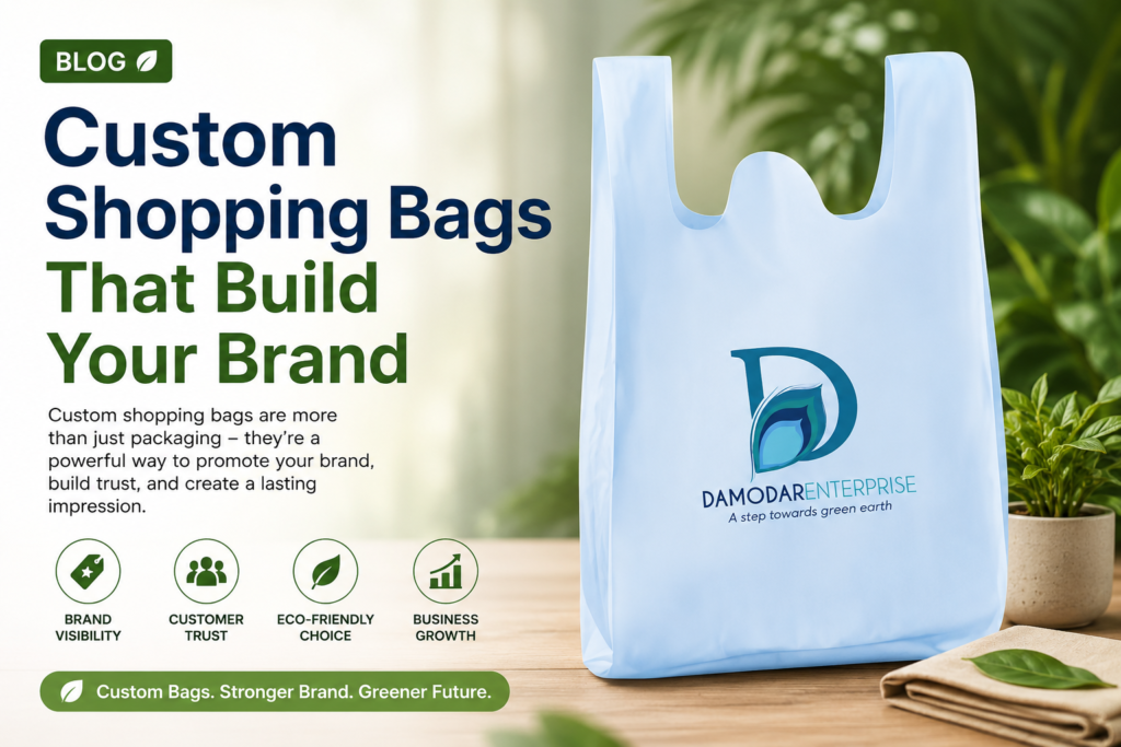 Top Benefits of Custom Shopping Bags for Your Business Branding